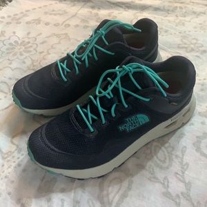 The North Face Safien GTX Hiking Shoe Sneaker Navy Blue Sz 11